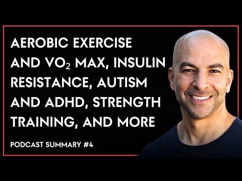 Peter’s takeaways on aerobic exercise and VO2 max, insulin resistance, and more (PS 4 sneak peek) thumbnail