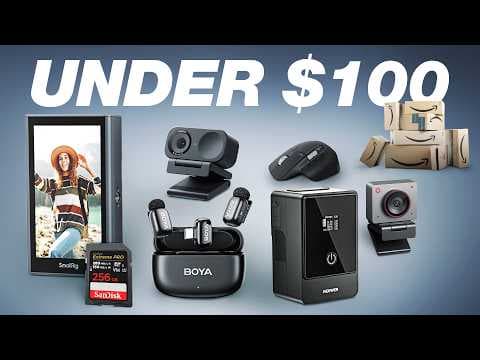 What YouTube Gear Under $100 Is Worth Buying? thumbnail