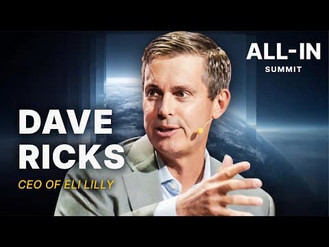 Inside the GLP-1 Gold Rush: Eli Lilly CEO on New Breakthroughs, Addiction & Mental Health, Pricing thumbnail