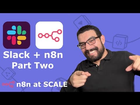 n8n at SCALE: Mission Control in Slack Pt 2: Deploying Slack Apps for Seamless n8n Integration thumbnail