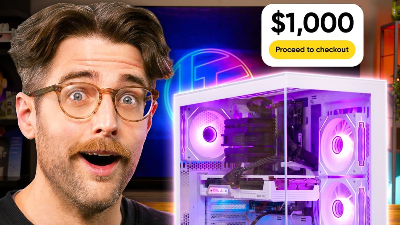 $1000 Gaming PC - Classic LTT Build Guide (2026) | Glasp