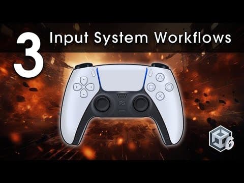 Unity Input System Demystified: 3 Easy Workflows You Need to Know thumbnail