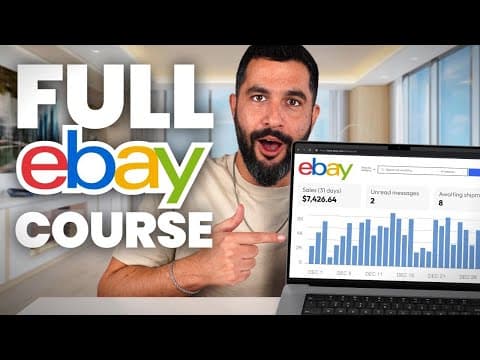 How To Start Dropshipping On eBay (Beginner's Guide) thumbnail