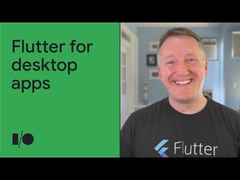 Building a desktop design language with Flutter | Session thumbnail