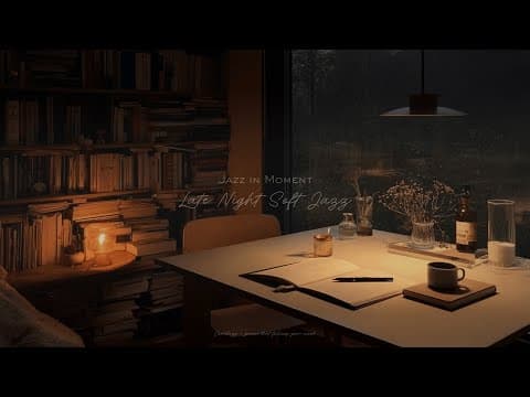 고요한 밤의 재즈, 혼자만의 시간 | Relaxing Jazz When You're Alone thumbnail
