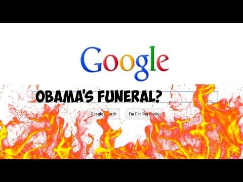 Is Obama Dead? Dumb Google Searches! thumbnail