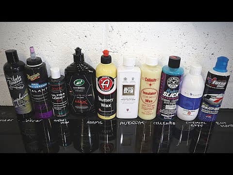 The Best Car Sealant or Liquid Wax | Car Wash Detailing Product Comparison thumbnail