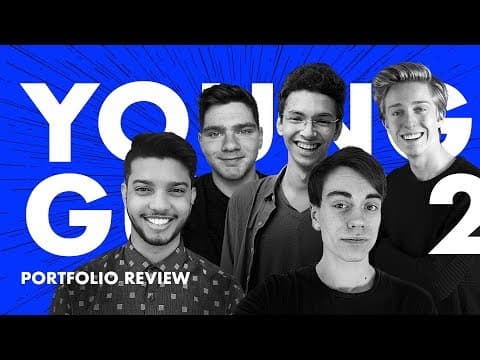 Designer Portfolio Reviews— Young Guns Ep.2 thumbnail