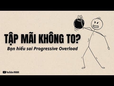 PROGRESSIVE OVERLOAD – NGUYÊN LÝ QUYẾT ĐỊNH 90% SỰ PHÁT TRIỂN CƠ BẮP thumbnail