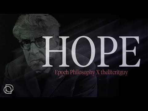 Ernst Bloch and The Philosophy (Principle) of Hope thumbnail