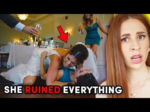 I kicked my BEST FRIEND out of my wedding after she did THIS - Charlotte Dobre REACTION thumbnail