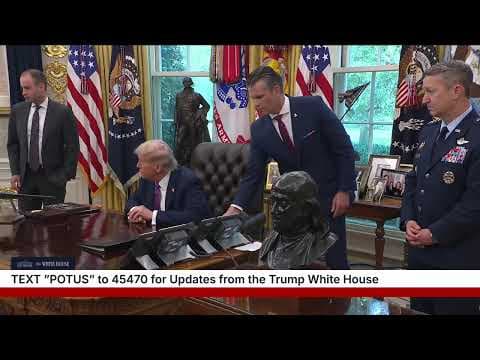President Trump Makes Announcements, Sep. 5, 2025 thumbnail