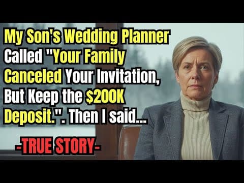 HER TRUE STORY FROM ALASKA 👵💔 My Son's Wedding Planner Called Your Family Canceled Your Invitation thumbnail