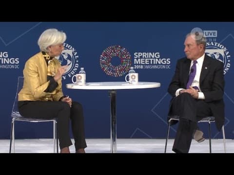 One-on-One with Christine Lagarde, Featuring Michael Bloomberg thumbnail