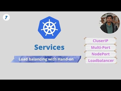 Services | ClusterIP vs NodePort vs LoadBalancer Service | Load Balancing Hands-on thumbnail