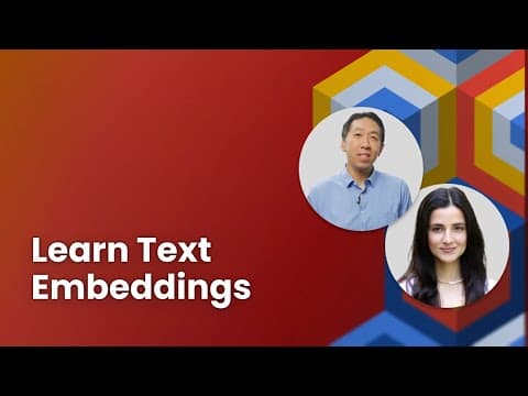 How to Understand and Apply Text Embeddings with Vertex AI | Google Cloud Course thumbnail