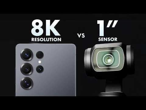 Osmo Pocket 3 vs Galaxy S25 Ultra Camera Comparison thumbnail