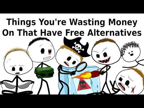 How to Replace 9 Expenses With Free Alternatives thumbnail