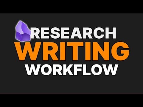How I research and write in Obsidian thumbnail