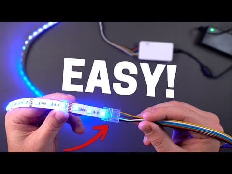 How to Install No-Solder DIY Light Strips in Your Bathroom thumbnail