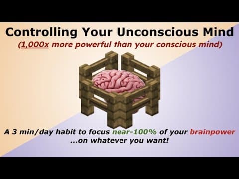 3-Minute Mental Hack to Take Control of Your Subconscious thumbnail
