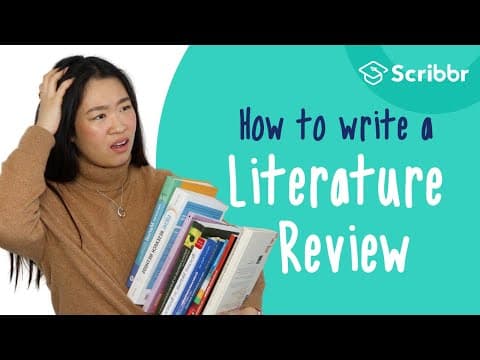 How to Write a Literature Review in 5 Simple Steps thumbnail