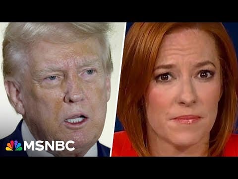 Psaki: Trump may be too clueless to understand consequences of his shutdown thumbnail