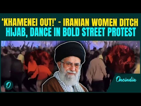 Iran Protests BREAKING: Hijab-Free Iranian Women, Hair Flowing FREELY DANCE On Tehran Streets| WATCH thumbnail