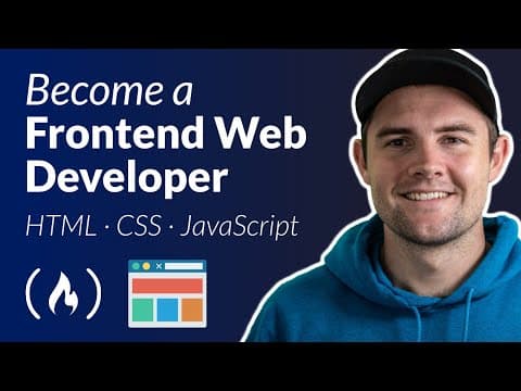 How to Learn Frontend Web Development: JavaScript, HTML, CSS thumbnail