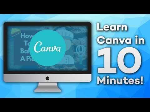 How To Use Canva For BEGINNERS! (Canva Tutorial 2020) thumbnail