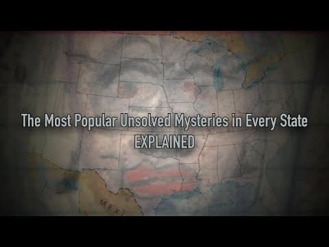 Most Popular Unsolved Crimes Per State Explained (1/10) thumbnail