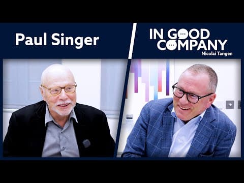 Paul Singer | Podcast | In Good Company | Norges Bank Investment Management thumbnail