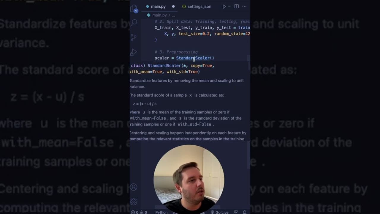 YouTube video player