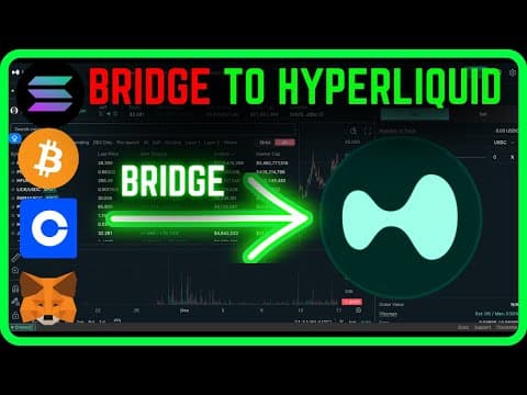 How To TRADE On HYPERLIQUID [Hyperliquid Bridge & Buy Tutorial For Beginners] thumbnail