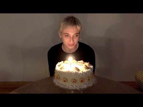 i baked myself a cake so i wouldn't cry on my birthday thumbnail
