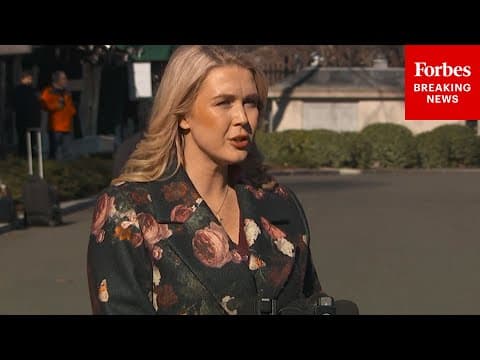 BREAKING NEWS: Karoline Leavitt Takes Reporters' Questions After Trump Threatens U.S. Action In Iran thumbnail