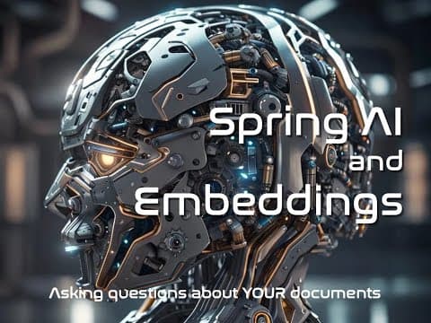 Spring AI and Embeddings thumbnail