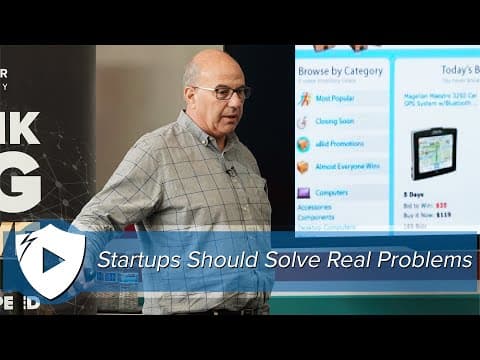 Your Startup Should Solve Real Problems | Priceline Executive Jeff Hoffman @ Draper University thumbnail