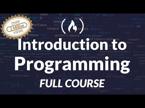 What Is Programming? A Beginner's Intro to Computer Science thumbnail