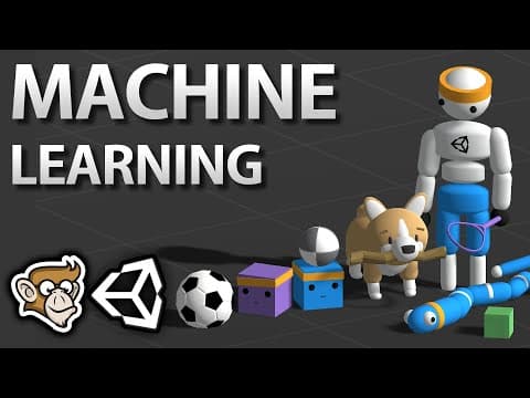 How to use Machine Learning AI in Unity! (ML-Agents) thumbnail