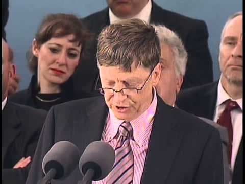 Bill Gates Harvard Commencement Address 2007 thumbnail