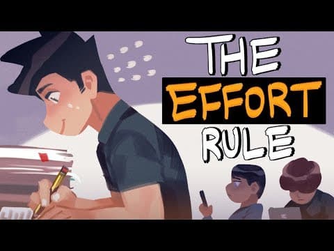 How I Learn And Remember Things Easily - The Effort Rule thumbnail