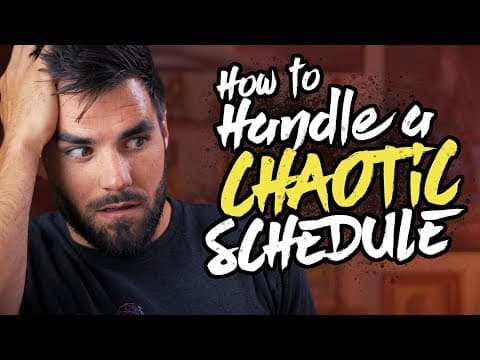 How to Be Productive with a Chaotic Schedule thumbnail