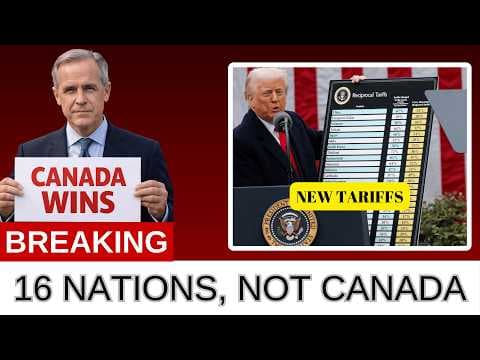1 MIN AGO: 16 Countries Targeted, Canada EXCLUDED — What Trump's Trade Office Isn't Telling You thumbnail