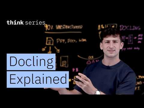 What Is Docling? Transforming Unstructured Data for RAG and AI thumbnail