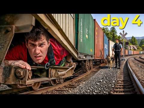 Secretly Riding Trains Across America thumbnail