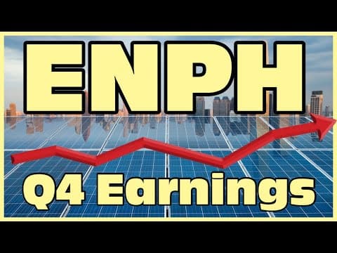 What Are Enphase Energy's Q4 Earnings Results and Outlook? thumbnail