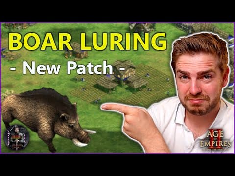 Patch Update - How to Lure Boars in 2025 | AoE2 thumbnail