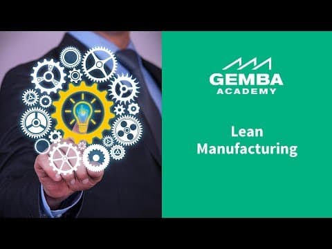 Introduction to Lean Manufacturing - 2011 Edition thumbnail