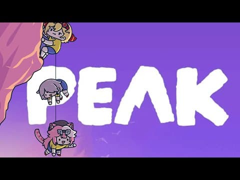 【PEAK】A Rock, a cat, and a blacksmith climb a mountain thumbnail